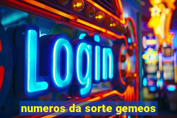 numeros da sorte gemeos